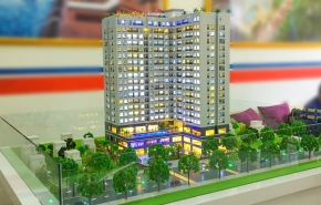 Dự án mô hình kiến trúc đã triển khai - GoldDora Plaza