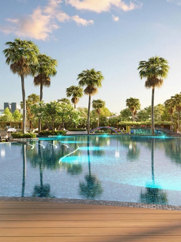 Vẽ phối cảnh 3d tiện ích dự án bất động sản