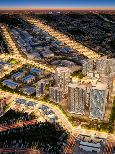 Thiết kế phối cảnh tổng thể 3D dự án bất động sản